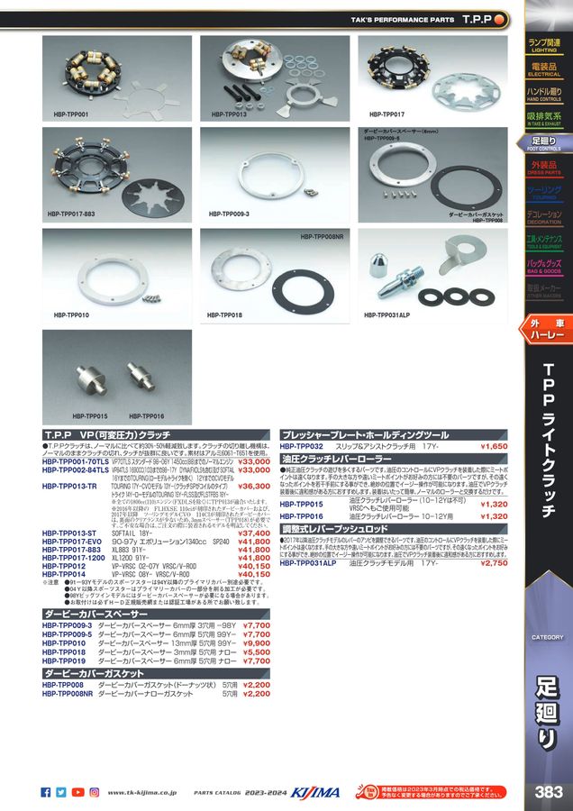 Kijima parts catalog