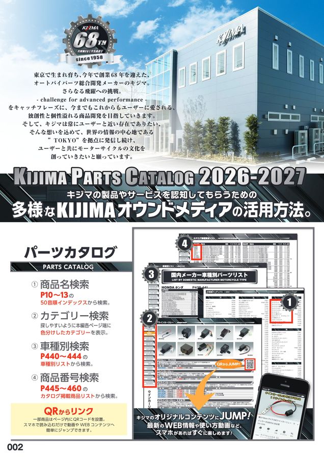 kijima parts catalog 2026-2027