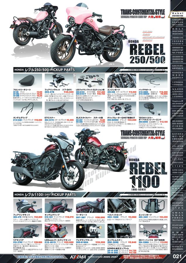 kijima parts catalog 2026-2027