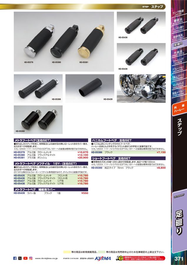 kijima parts catalog 2024-2025