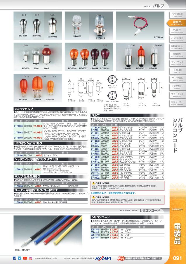 kijima parts catalog 2022-2023