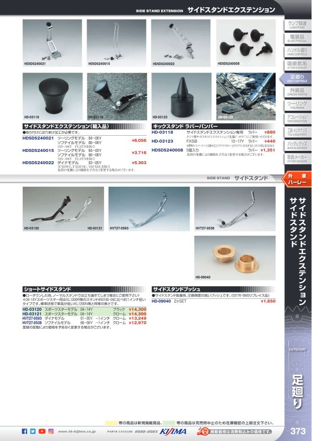 kijima parts catalog 2022-2023