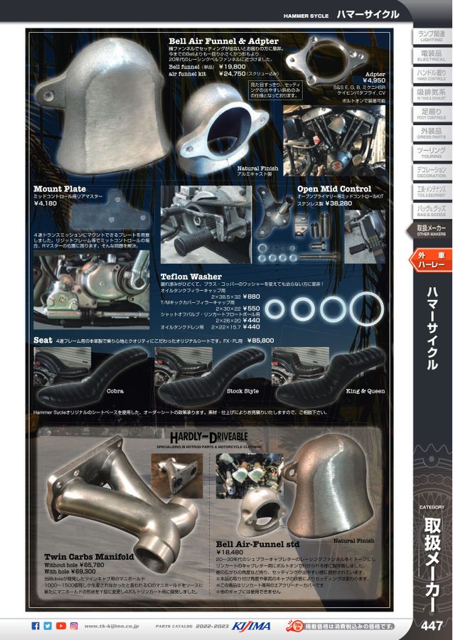 きじまるページ kijima parts catalog 2022-2023