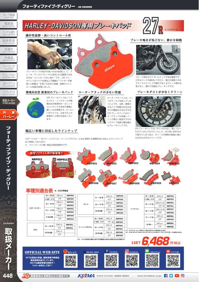 kijima parts catalog 2022-2023